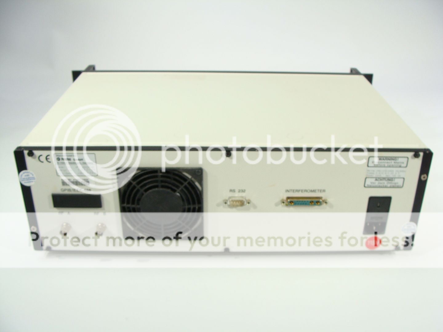 Polytec Fiber Interferometer Laser Doppler Vibrometer Electronics Unit